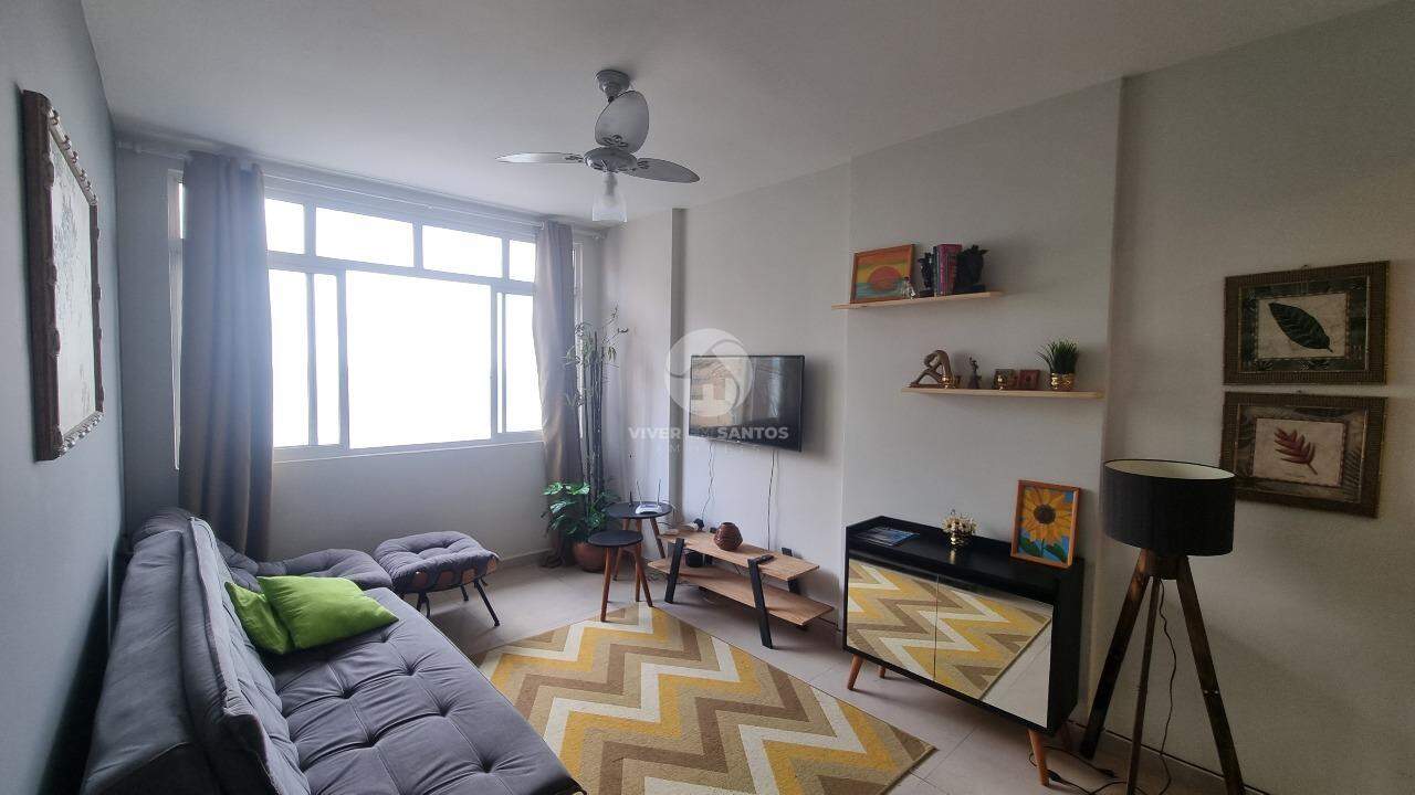 Apartamento à Venda – 1 Quarto – Vista Mar – José Menino – Santos em José Menino, Santos — foto 3