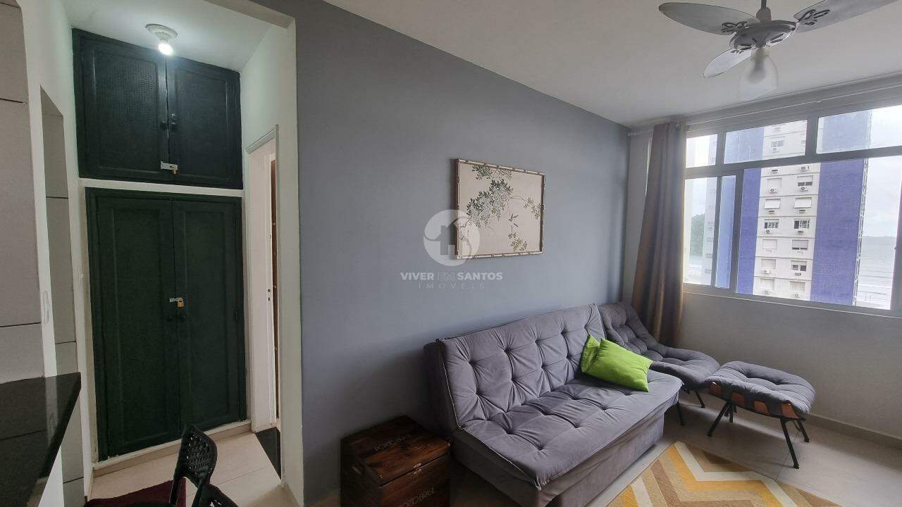 Apartamento à Venda – 1 Quarto – Vista Mar – José Menino – Santos em José Menino, Santos — foto 17