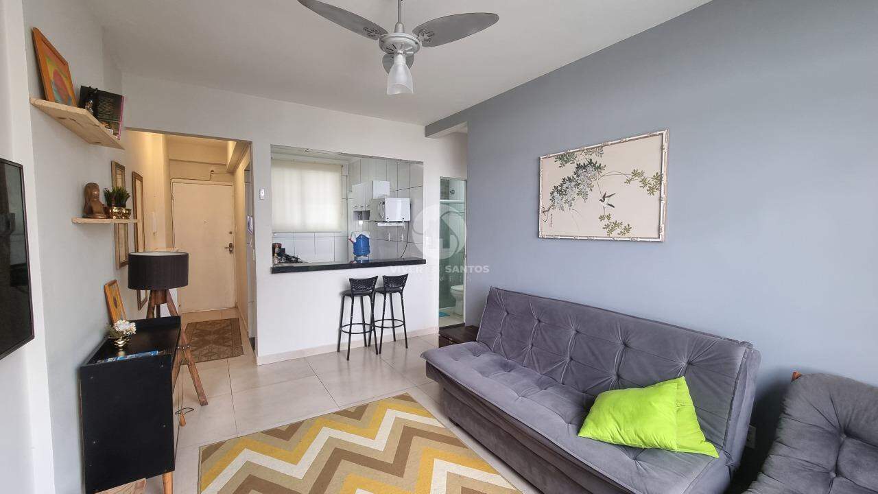 Apartamento à Venda – 1 Quarto – Vista Mar – José Menino – Santos em José Menino, Santos — foto 4