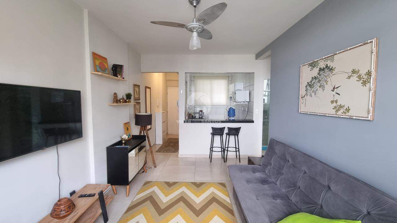 Apartamento à Venda – 1 Quarto – Vista Mar – José Menino – Santos em José Menino, Santos — foto 5