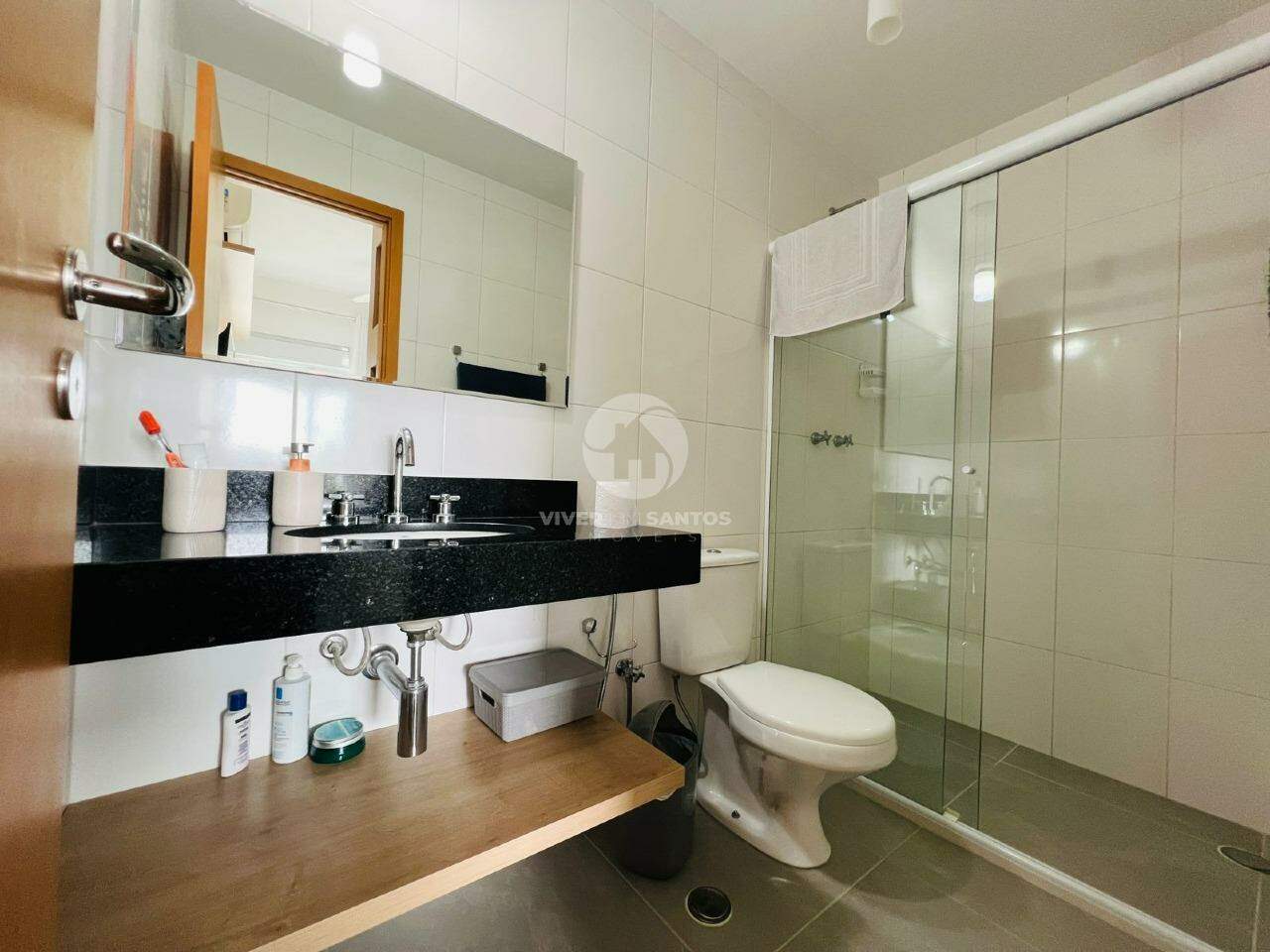 Apartamento com Vista Mar e Lazer Completo com 2 quartos no Gonzaga em Gonzaga, Santos — foto 8
