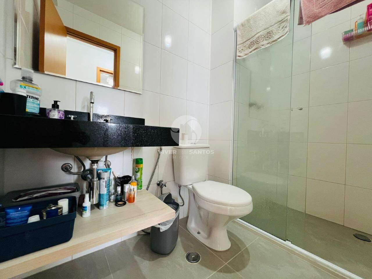 Apartamento com Vista Mar e Lazer Completo com 2 quartos no Gonzaga em Gonzaga, Santos — foto 11