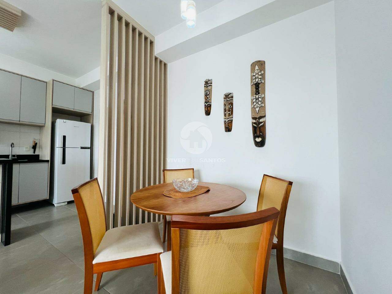 Apartamento com Vista Mar e Lazer Completo com 2 quartos no Gonzaga em Gonzaga, Santos — foto 5