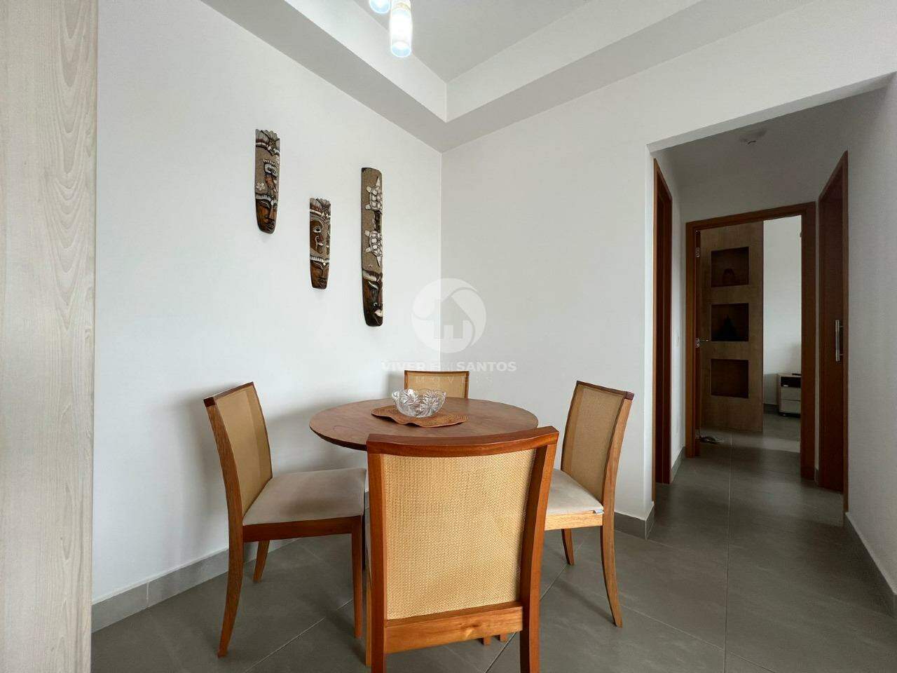 Apartamento com Vista Mar e Lazer Completo com 2 quartos no Gonzaga em Gonzaga, Santos — foto 6