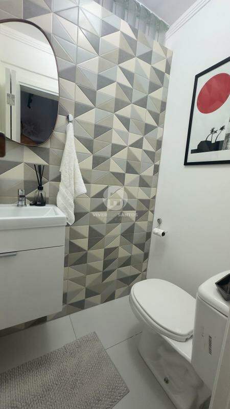 Apartamento 1 Quarto com Suíte em Gonzaga, Santos - 1 Quadra da Praia em Gonzaga, Santos — foto 10