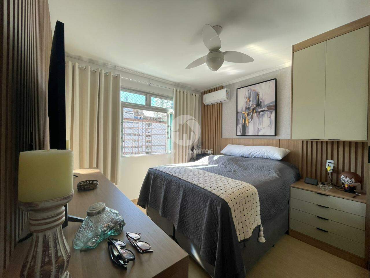 Apartamento 1 Quarto com Suíte em Gonzaga, Santos - 1 Quadra da Praia em Gonzaga, Santos — foto 5