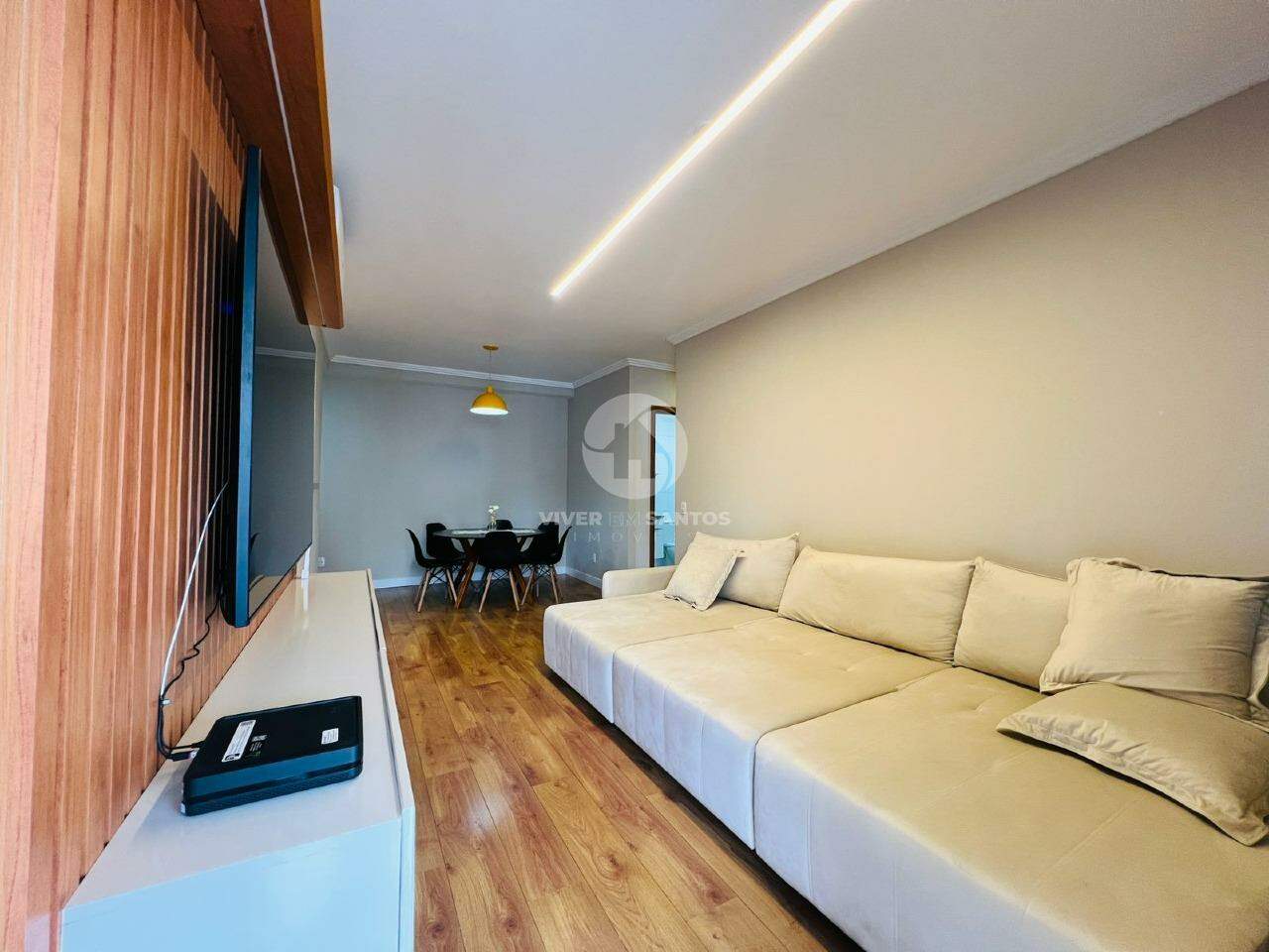Apartamento Reformado com vista mar com 2 quartos no Gonzaga em Santos em Gonzaga, Santos — foto 2