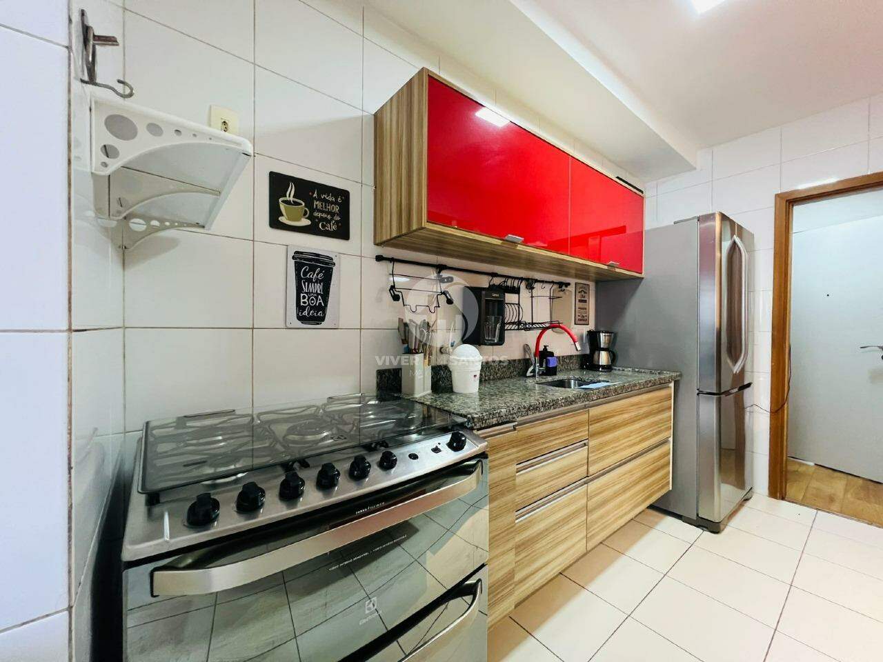Apartamento Reformado com vista mar com 2 quartos no Gonzaga em Santos em Gonzaga, Santos — foto 16