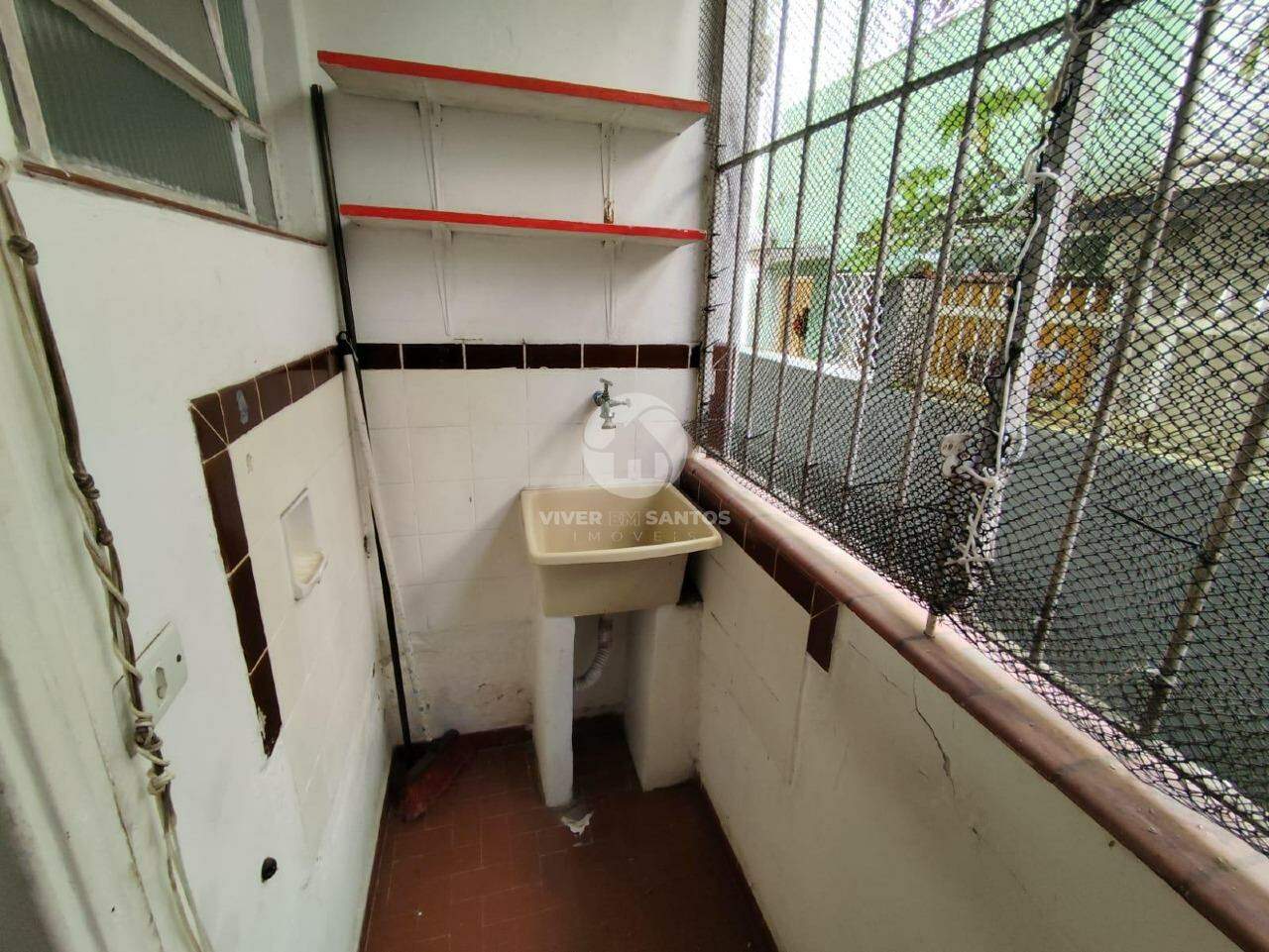 Apartamento térreo com 2 quartos no Marapé- Santos em Marapé, Santos — foto 9