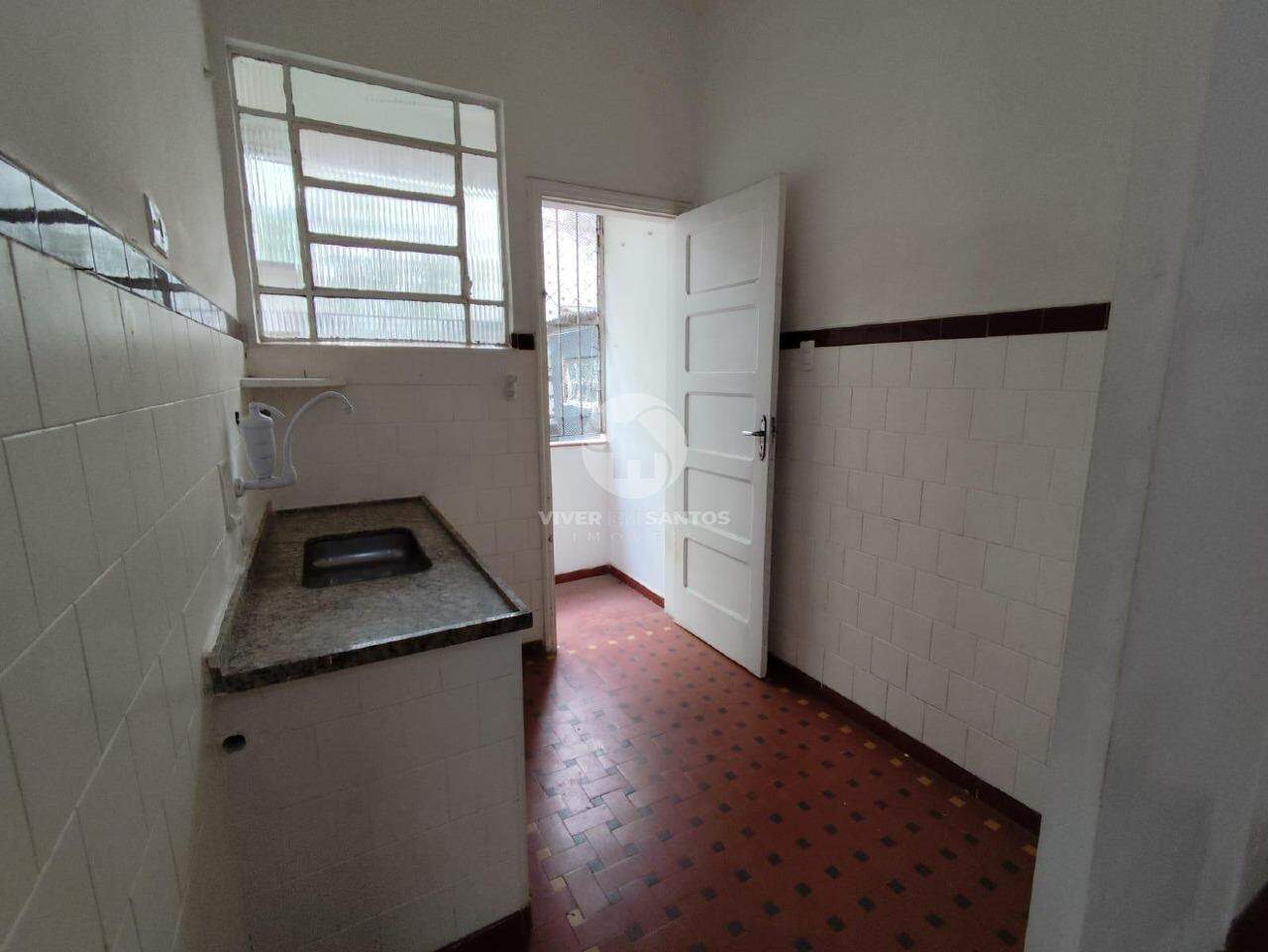 Apartamento térreo com 2 quartos no Marapé- Santos em Marapé, Santos — foto 7