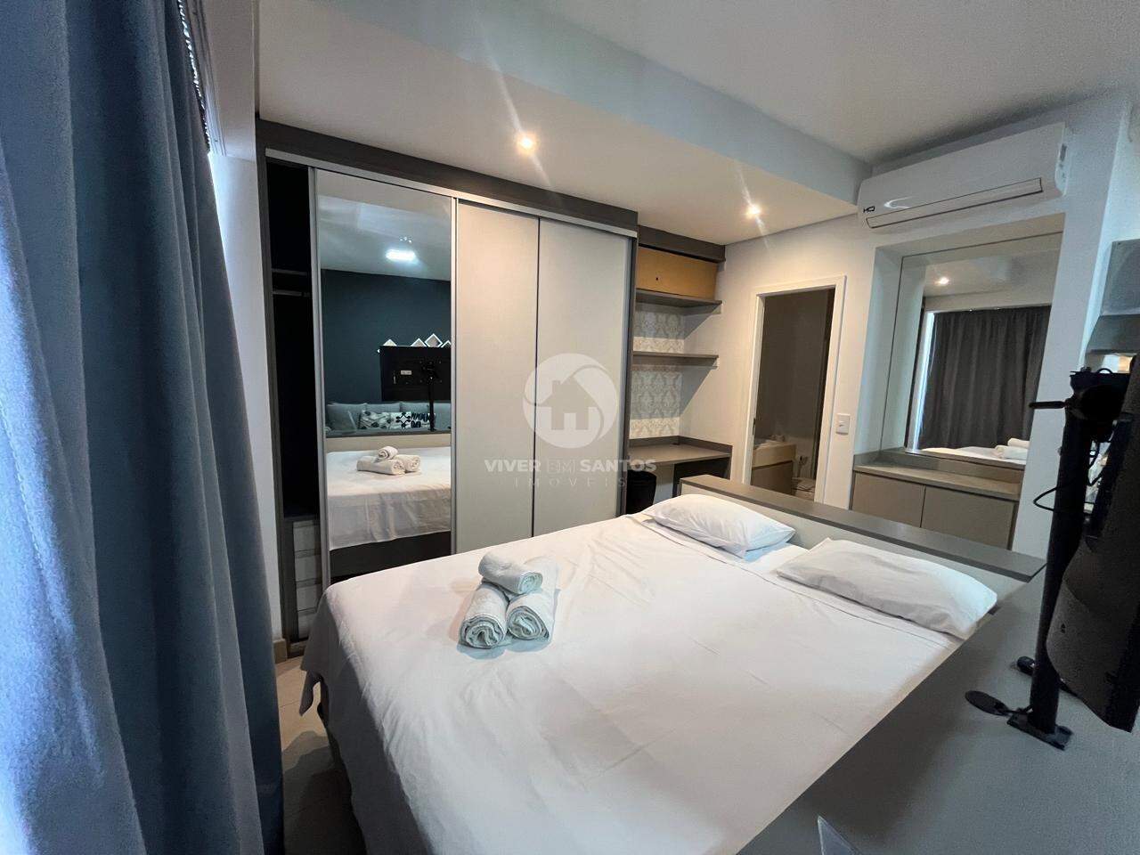 Apartamento Mobiliado Frente Mar para Investimento no Unlimited Ocean Front – Pompéia, Santos/SP em Pompéia, Santos — foto 9