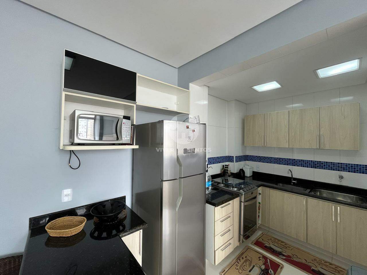 01 Dormitório à Venda no Gonzaga – 50m² Reformado, Próximo à Praia- mobiliado -Frente . em Gonzaga, Santos — foto 10