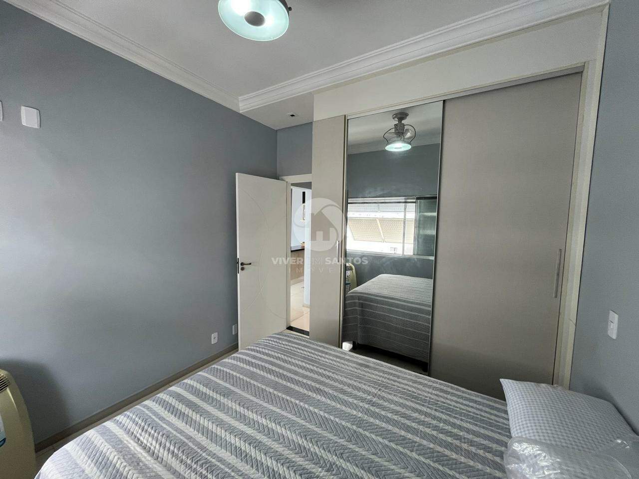 01 Dormitório à Venda no Gonzaga – 50m² Reformado, Próximo à Praia- mobiliado -Frente . em Gonzaga, Santos — foto 21