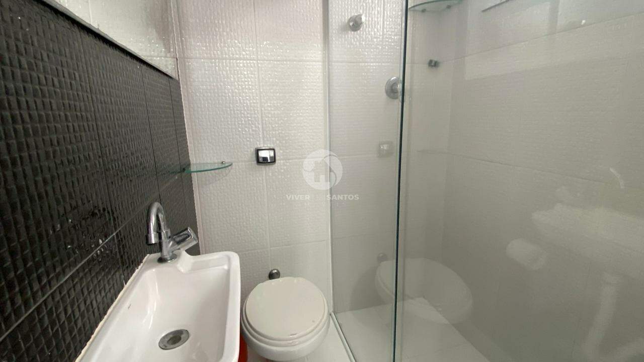 2 quartos com vista mar no Gonzaga em Gonzaga, Santos — foto 17