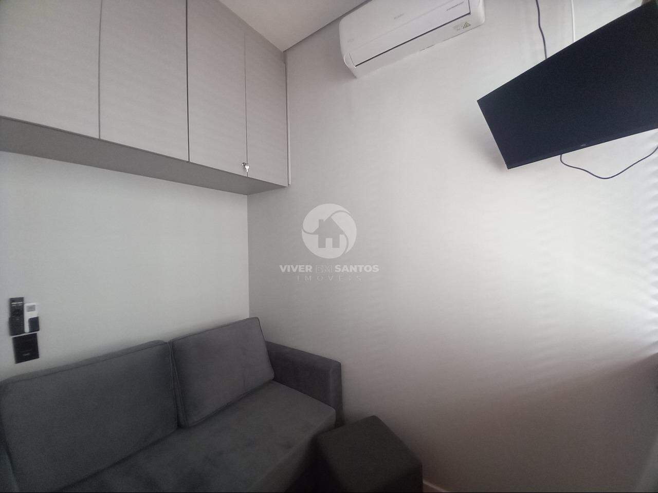 Apartamento 1 suite 2 banheiros vista mar na Aparecida em Aparecida, Santos — foto 3