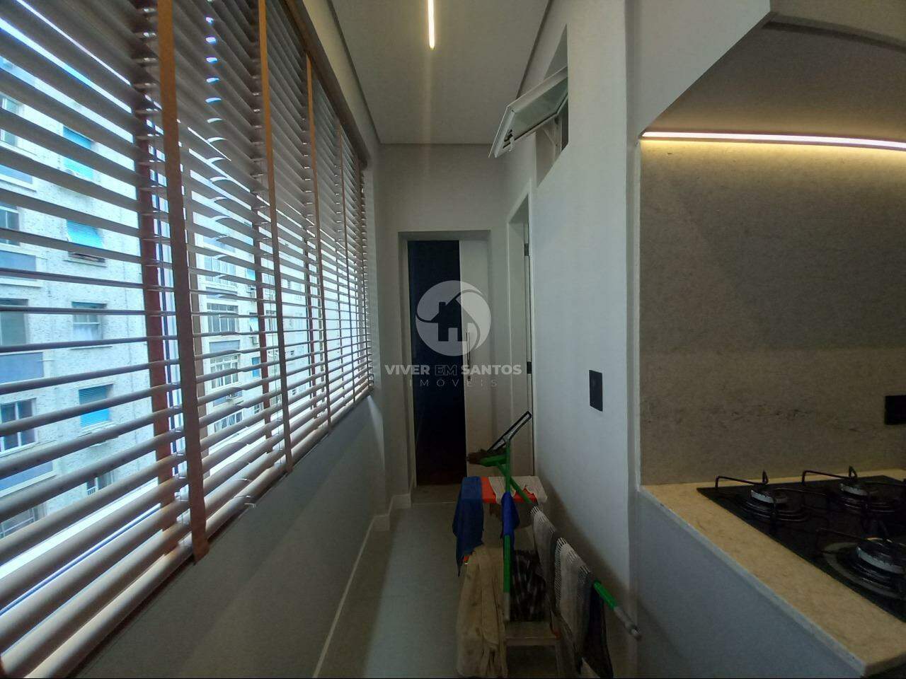 Apartamento 1 suite 2 banheiros vista mar na Aparecida em Aparecida, Santos — foto 8