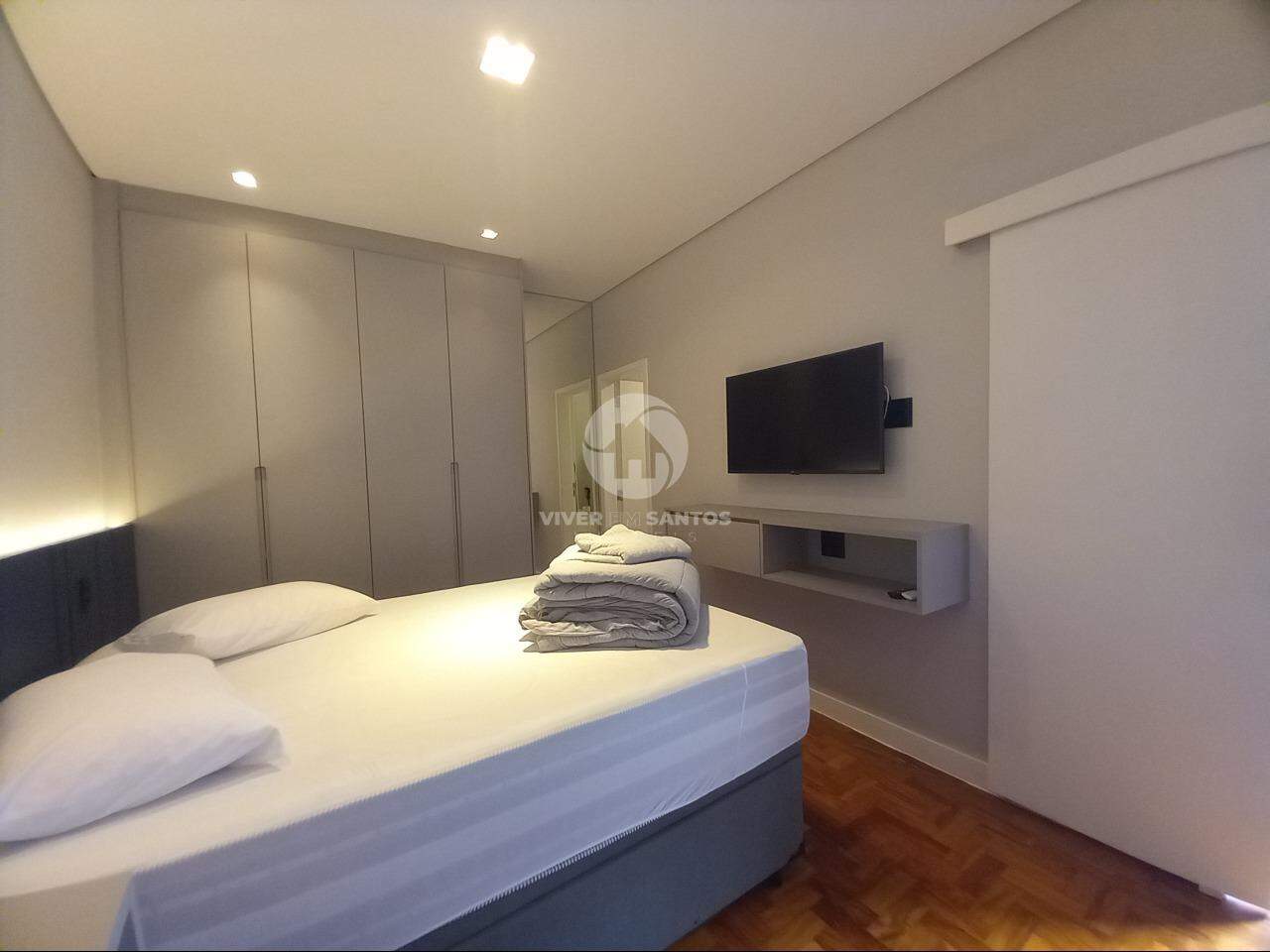 Apartamento 1 suite 2 banheiros vista mar na Aparecida em Aparecida, Santos — foto 5