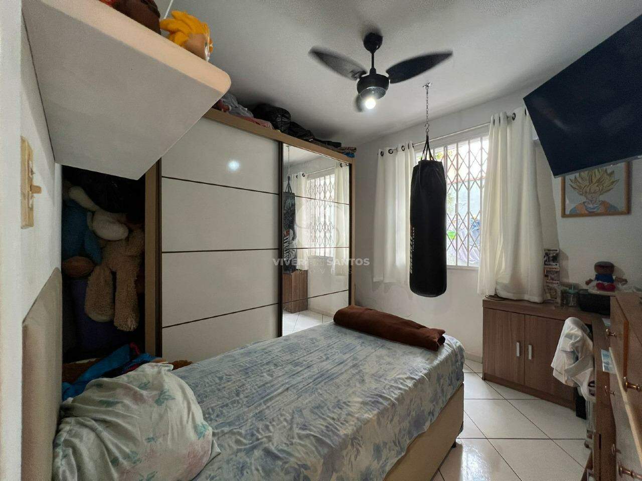 Apartamento térreo com 2 quartos e quintal no Embaré em Embaré, Santos — foto 7