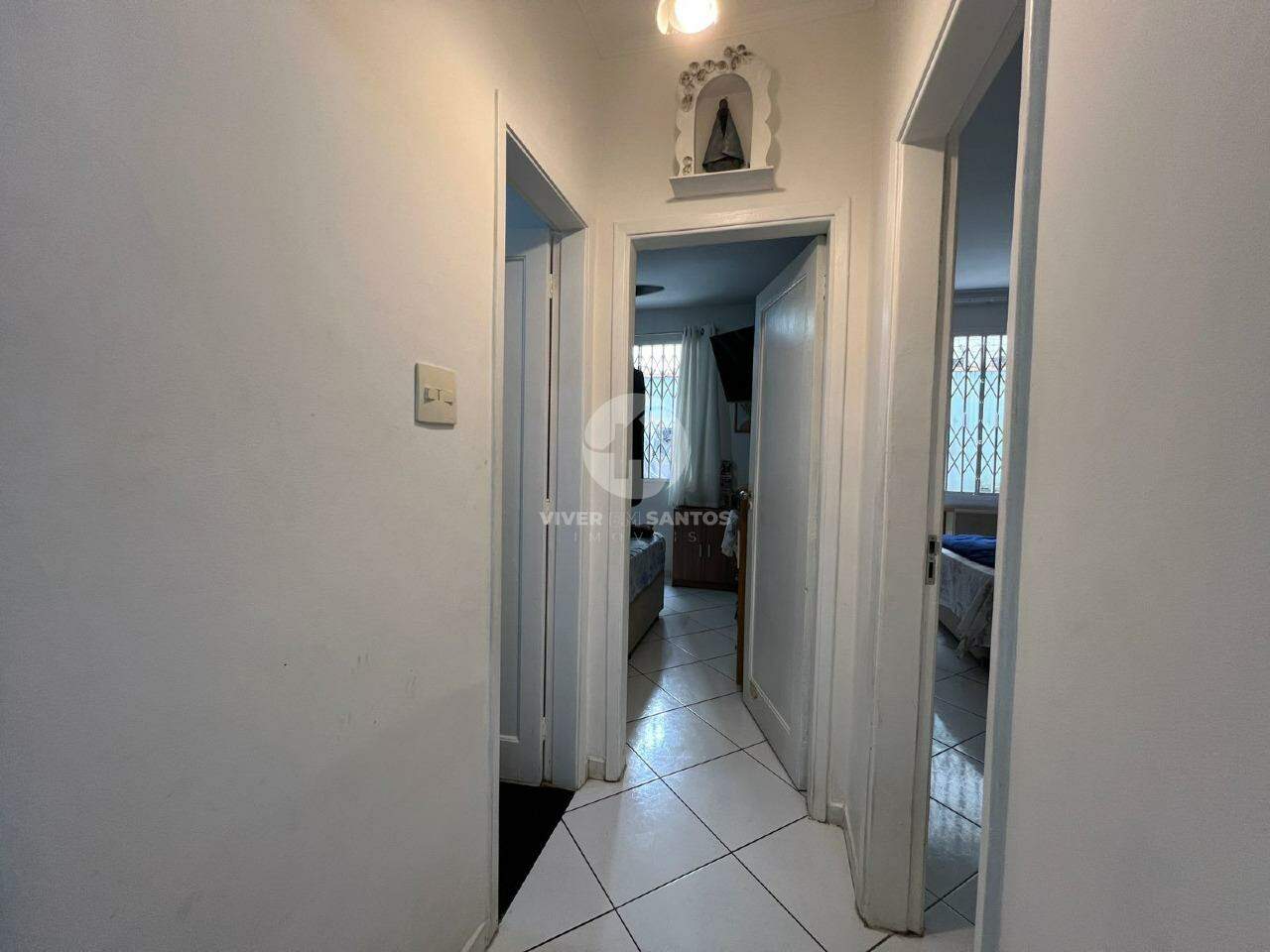 Apartamento térreo com 2 quartos e quintal no Embaré em Embaré, Santos — foto 6