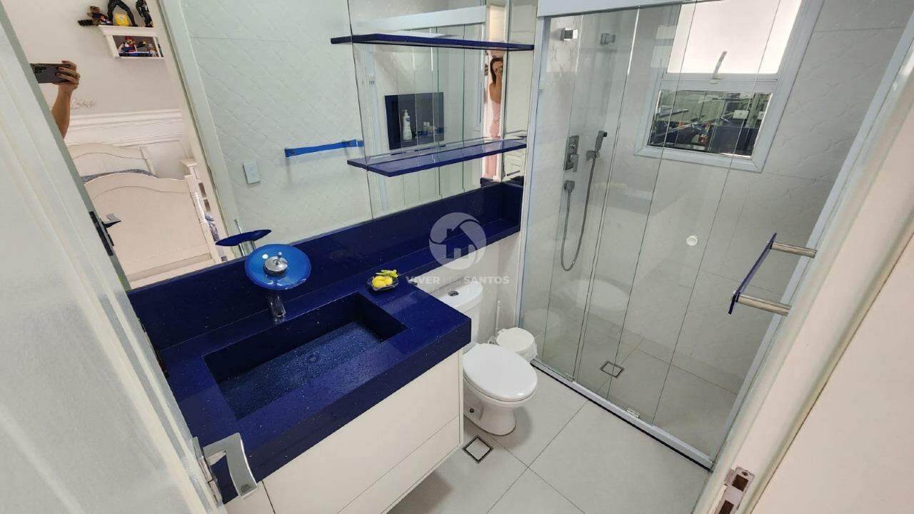 Cobertura à venda, 4 quartos, 4 suítes, 3 vagas, Marapé - Santos/SP em Marapé, Santos — foto 11