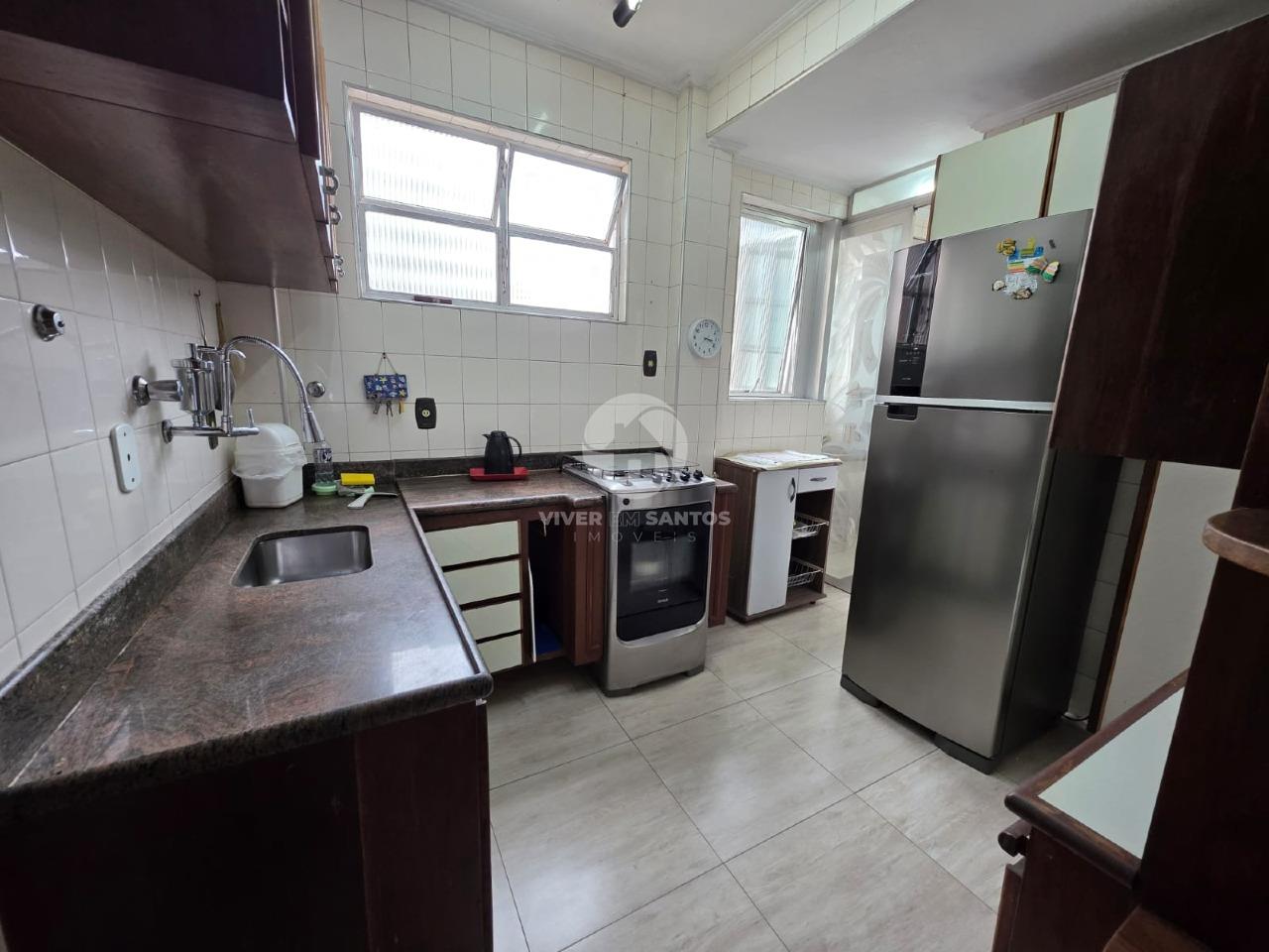 Oportunidade quadra do mar Apartamento com 2 quartos à venda no Gonzaga em Gonzaga, Santos — foto 17