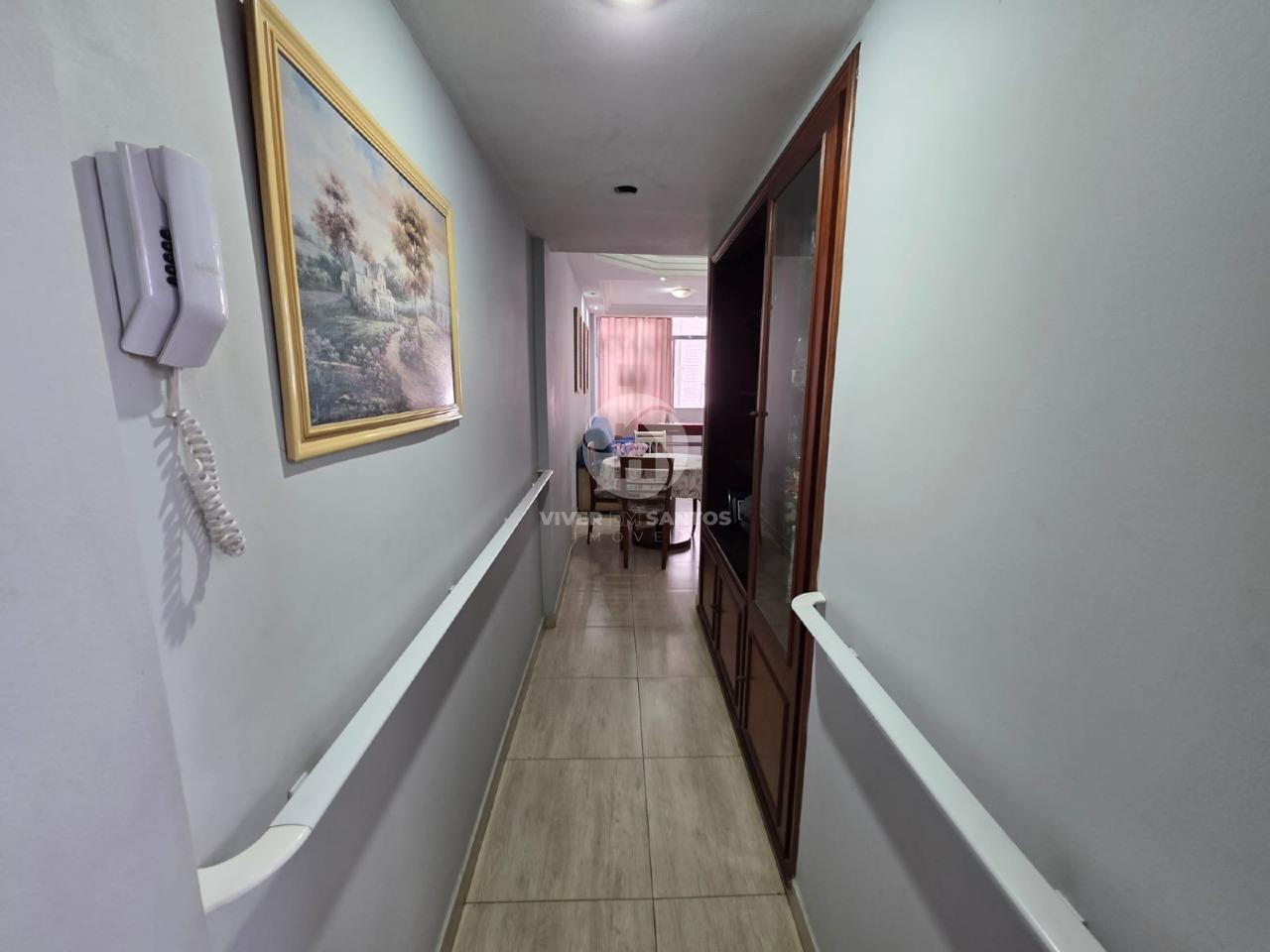 Oportunidade quadra do mar Apartamento com 2 quartos à venda no Gonzaga em Gonzaga, Santos — foto 5