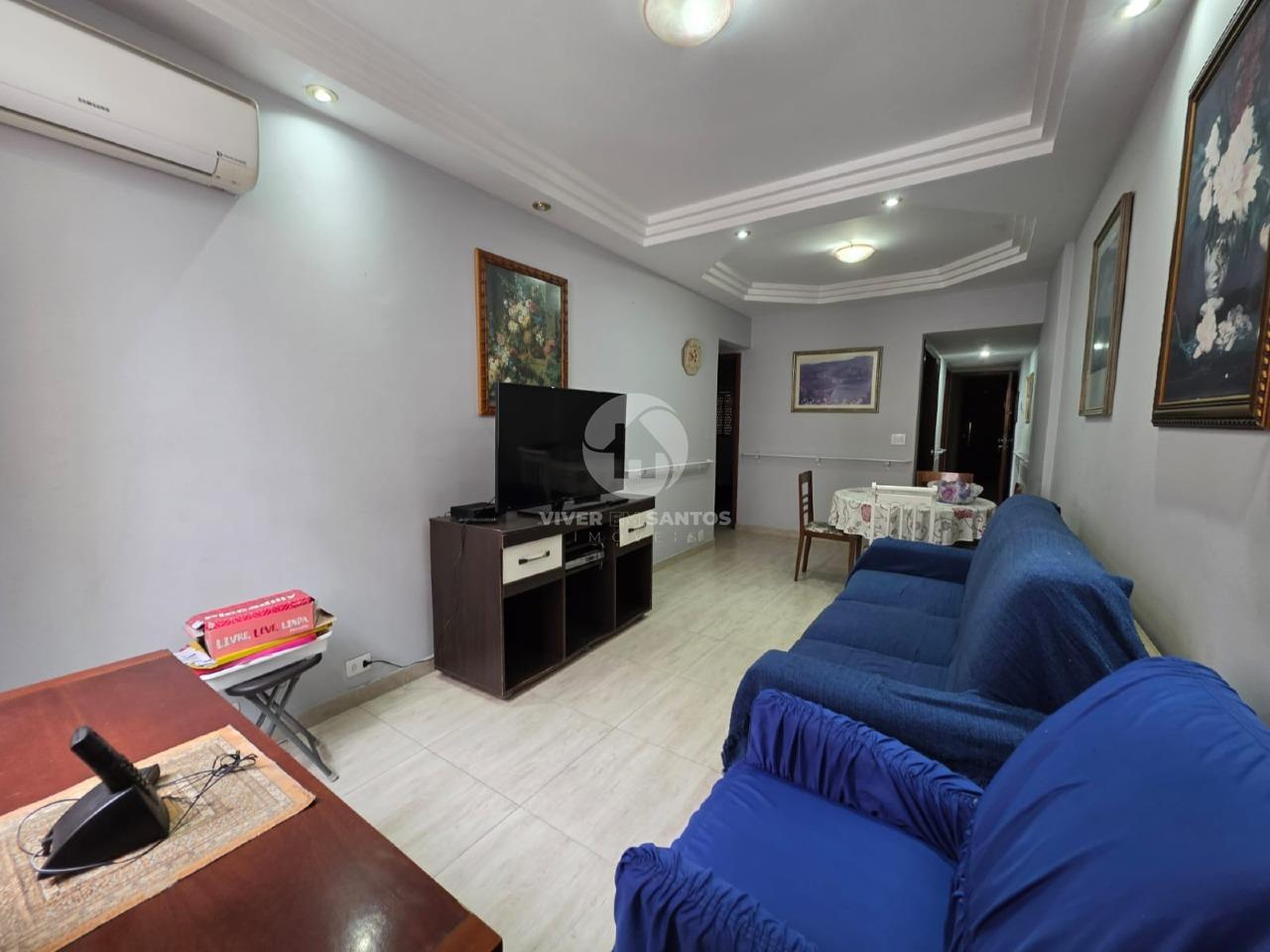 Oportunidade quadra do mar Apartamento com 2 quartos à venda no Gonzaga em Gonzaga, Santos — foto 2