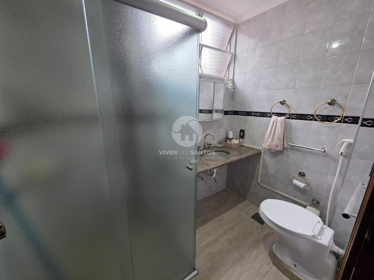 Oportunidade quadra do mar Apartamento com 2 quartos à venda no Gonzaga em Gonzaga, Santos — foto 12
