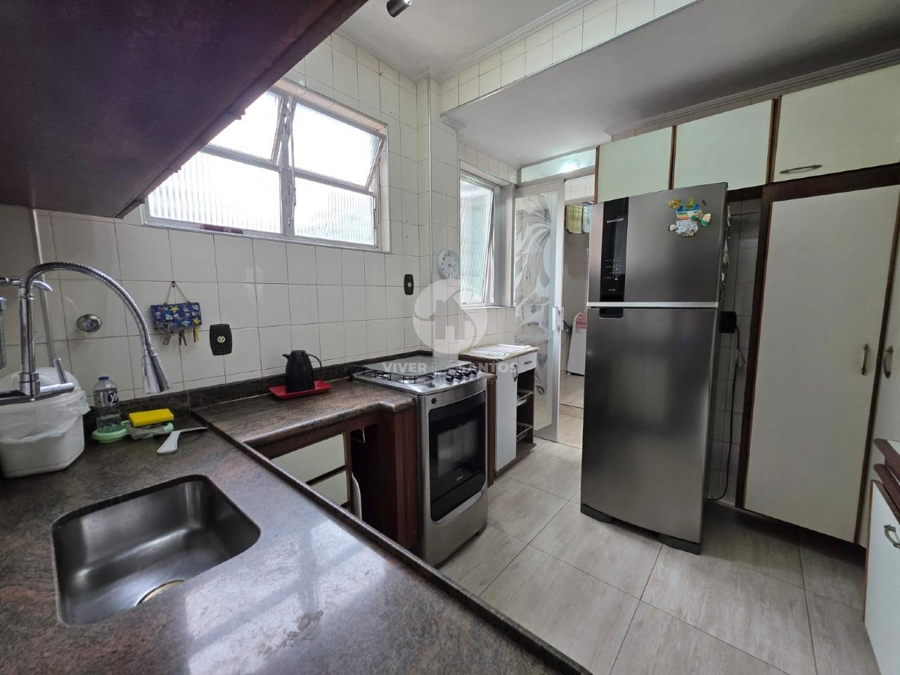 Oportunidade quadra do mar Apartamento com 2 quartos à venda no Gonzaga em Gonzaga, Santos — foto 16