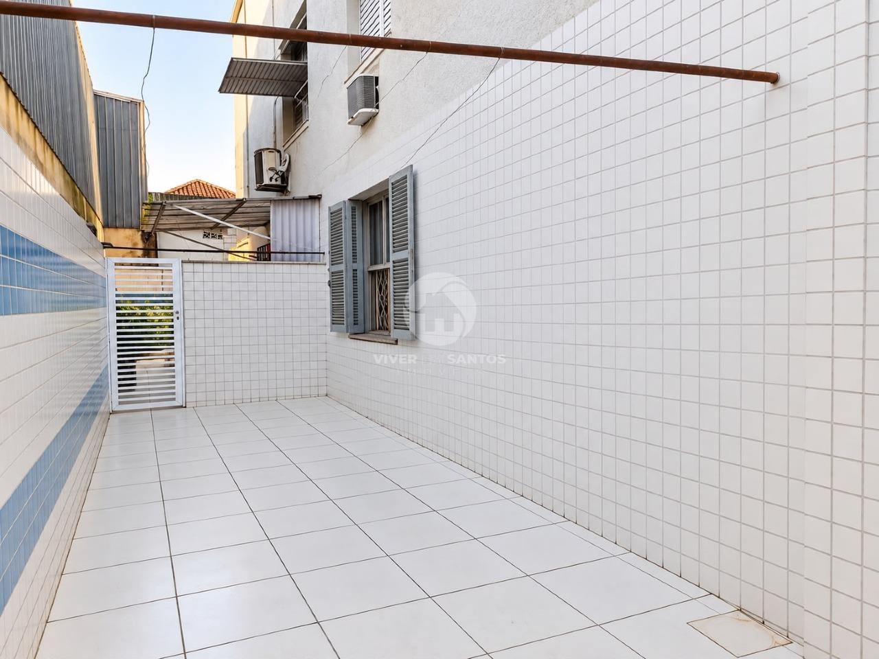 Apartamento Térreo, 2 Dormitórios, Sala 2 Ambientes e Vaga de Garagem no Macuco – Santos/SP em Macuco, Santos — foto 17