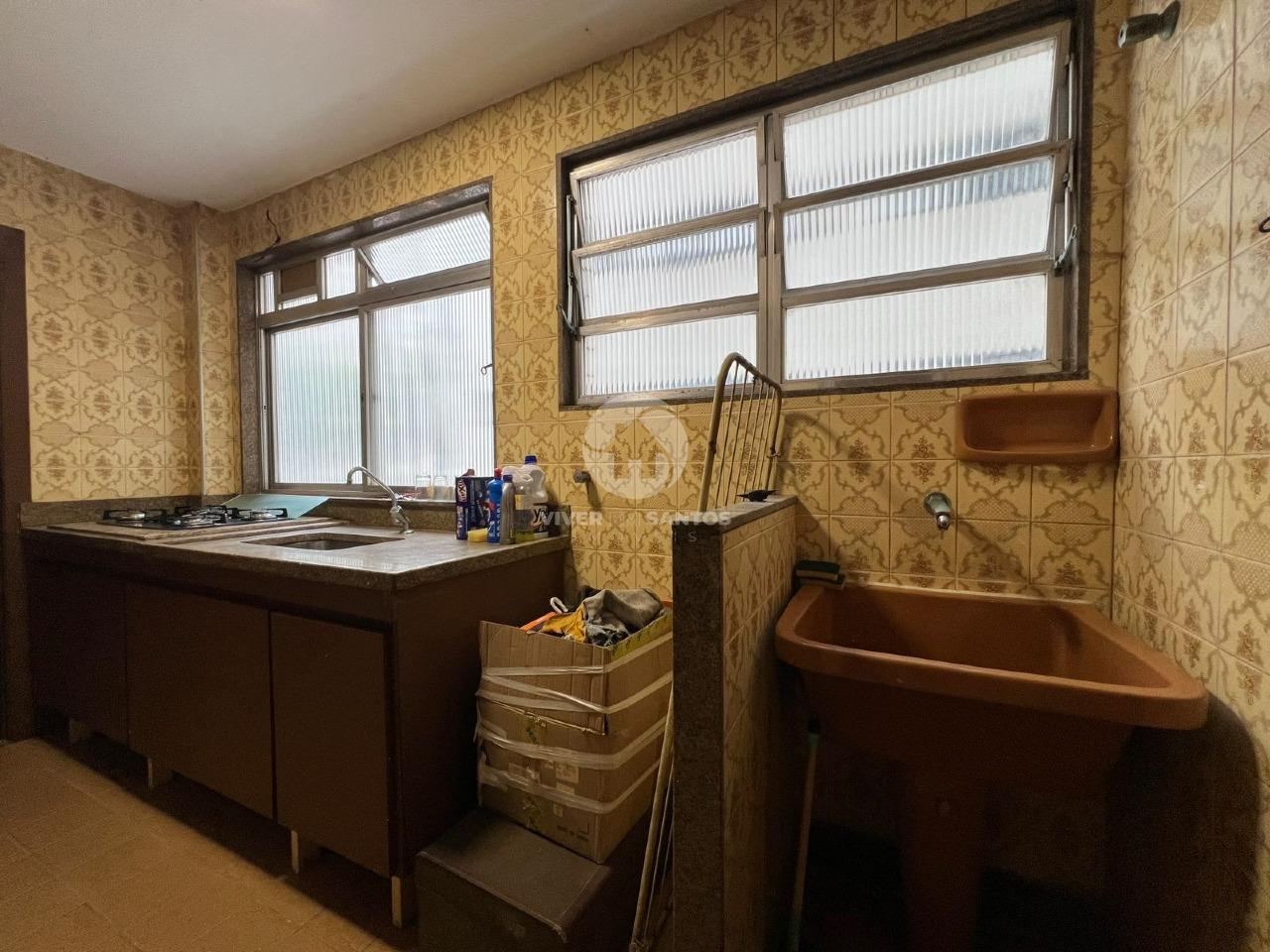 Apartamento com 3 quartos vista mar no Gonzaga em Santos em Gonzaga, Santos — foto 21