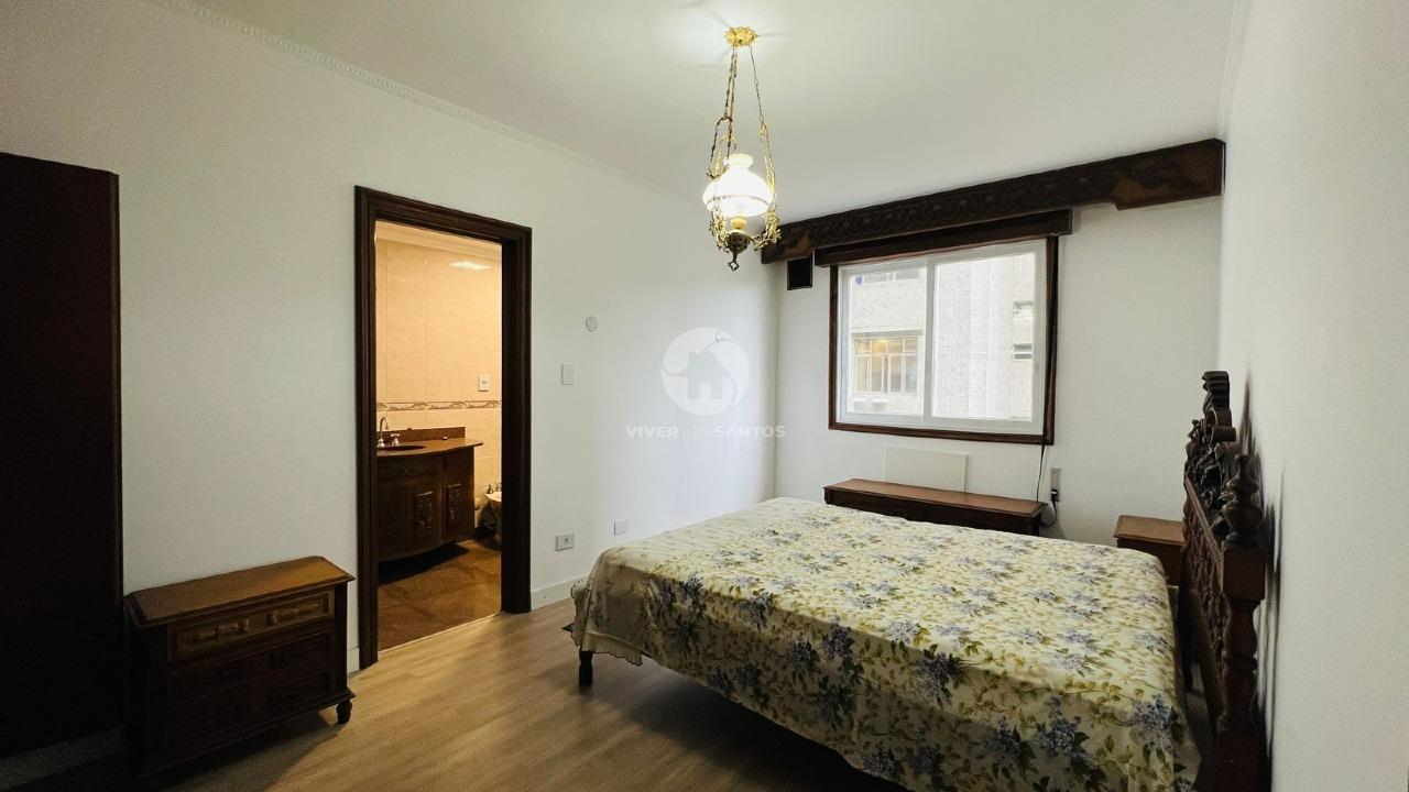 Apartamento com 3 quartos vista mar no Gonzaga em Santos em Gonzaga, Santos — foto 8