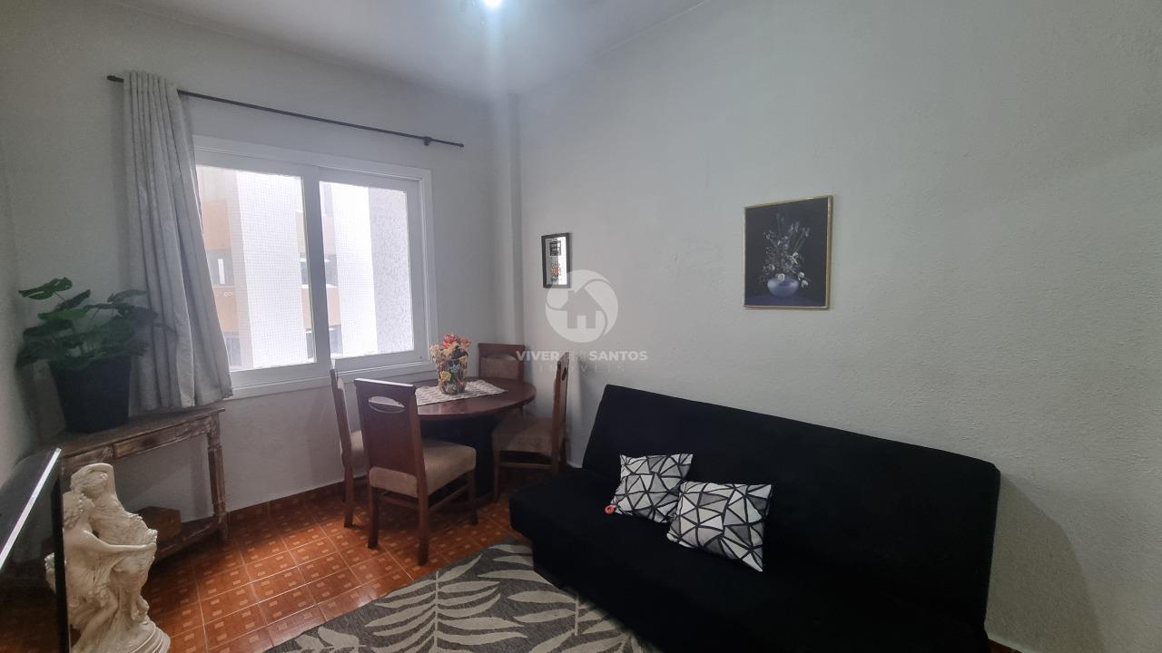 Apartamento 1 quarto Frente Mar – Porteira Fechada – José Menino, Santos em José Menino, Santos — foto 3
