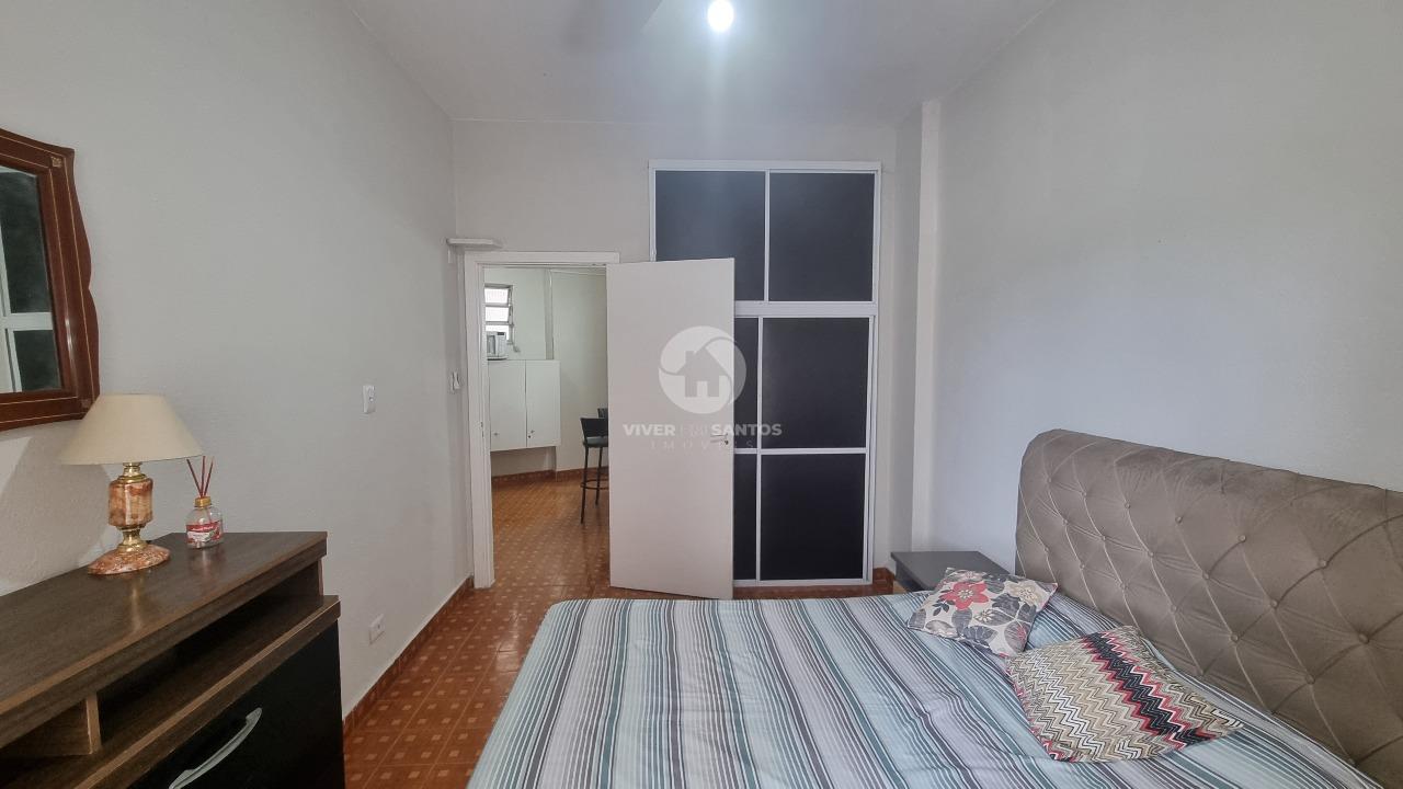 Apartamento 1 quarto Frente Mar – Porteira Fechada – José Menino, Santos em José Menino, Santos — foto 22