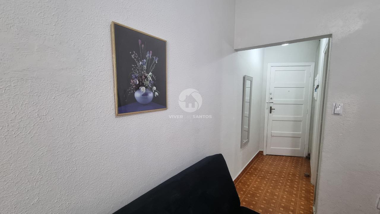 Apartamento 1 quarto Frente Mar – Porteira Fechada – José Menino, Santos em José Menino, Santos — foto 7