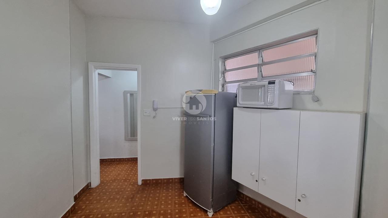 Apartamento 1 quarto Frente Mar – Porteira Fechada – José Menino, Santos em José Menino, Santos — foto 12