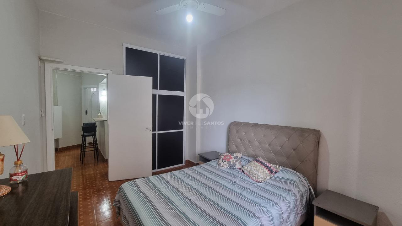 Apartamento 1 quarto Frente Mar – Porteira Fechada – José Menino, Santos em José Menino, Santos — foto 23