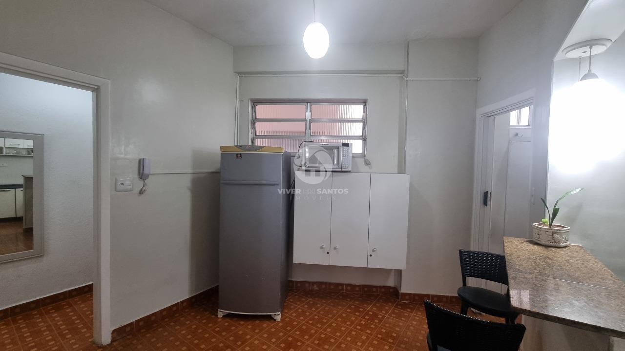Apartamento 1 quarto Frente Mar – Porteira Fechada – José Menino, Santos em José Menino, Santos — foto 11
