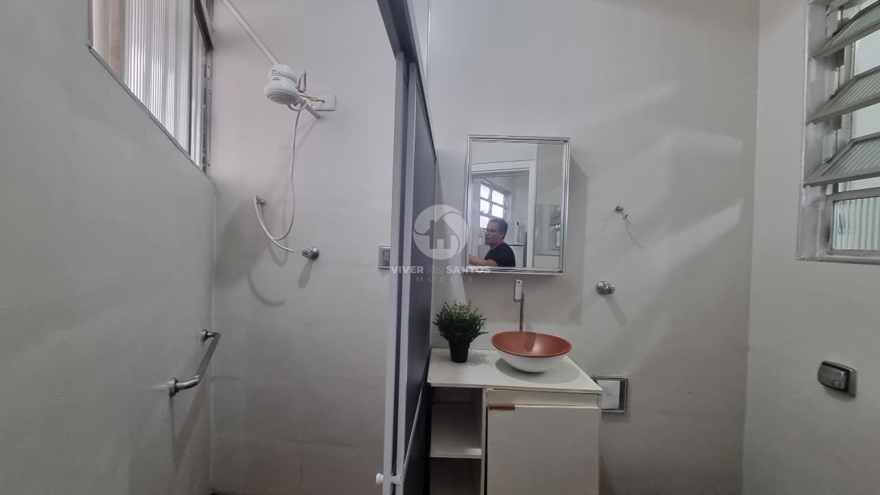 Apartamento 1 quarto Frente Mar – Porteira Fechada – José Menino, Santos em José Menino, Santos — foto 17