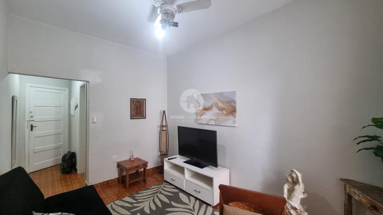 Apartamento 1 quarto Frente Mar – Porteira Fechada – José Menino, Santos em José Menino, Santos — foto 6
