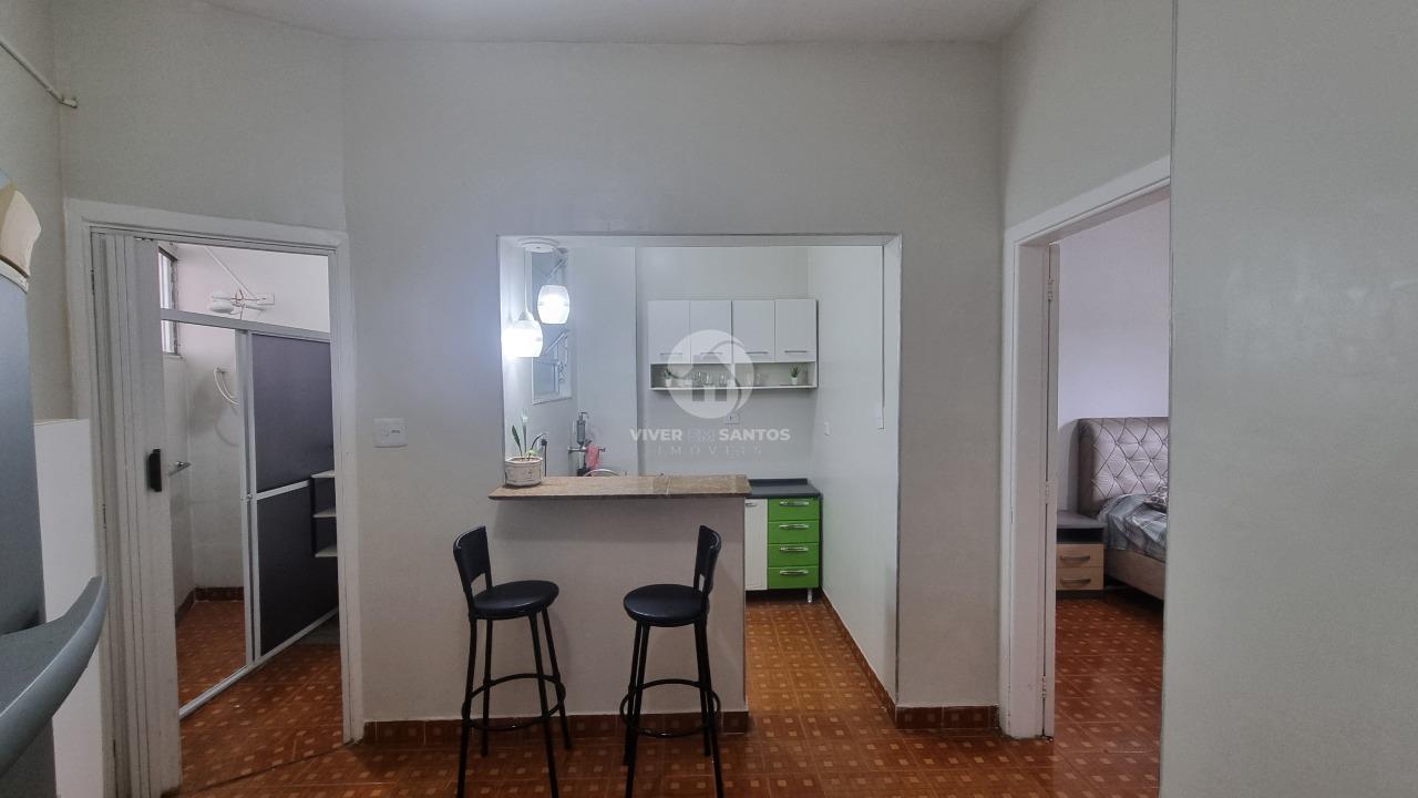Apartamento 1 quarto Frente Mar – Porteira Fechada – José Menino, Santos em José Menino, Santos — foto 9