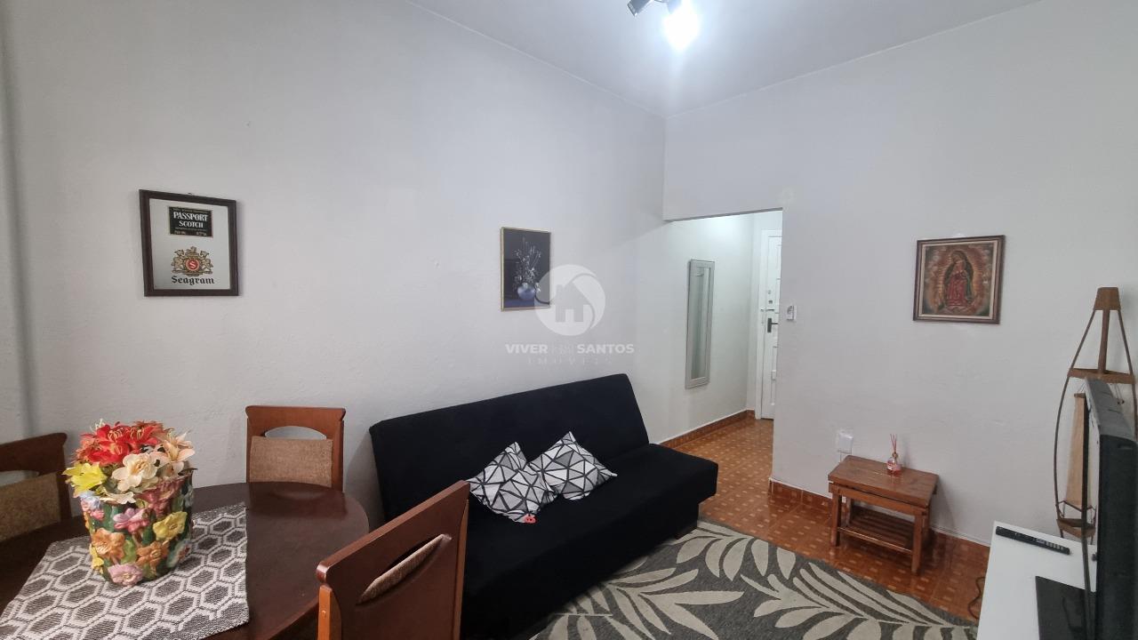 Apartamento 1 quarto Frente Mar – Porteira Fechada – José Menino, Santos em José Menino, Santos — foto 4