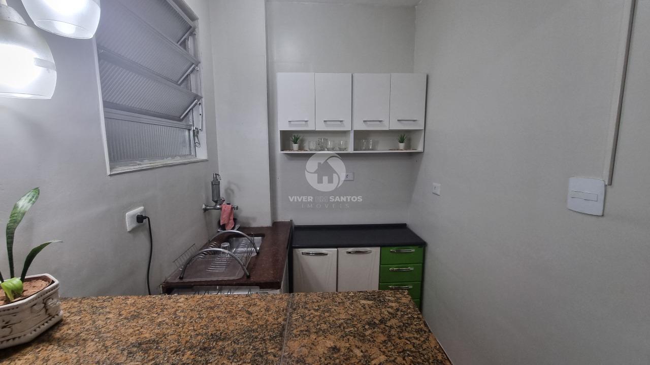 Apartamento 1 quarto Frente Mar – Porteira Fechada – José Menino, Santos em José Menino, Santos — foto 13