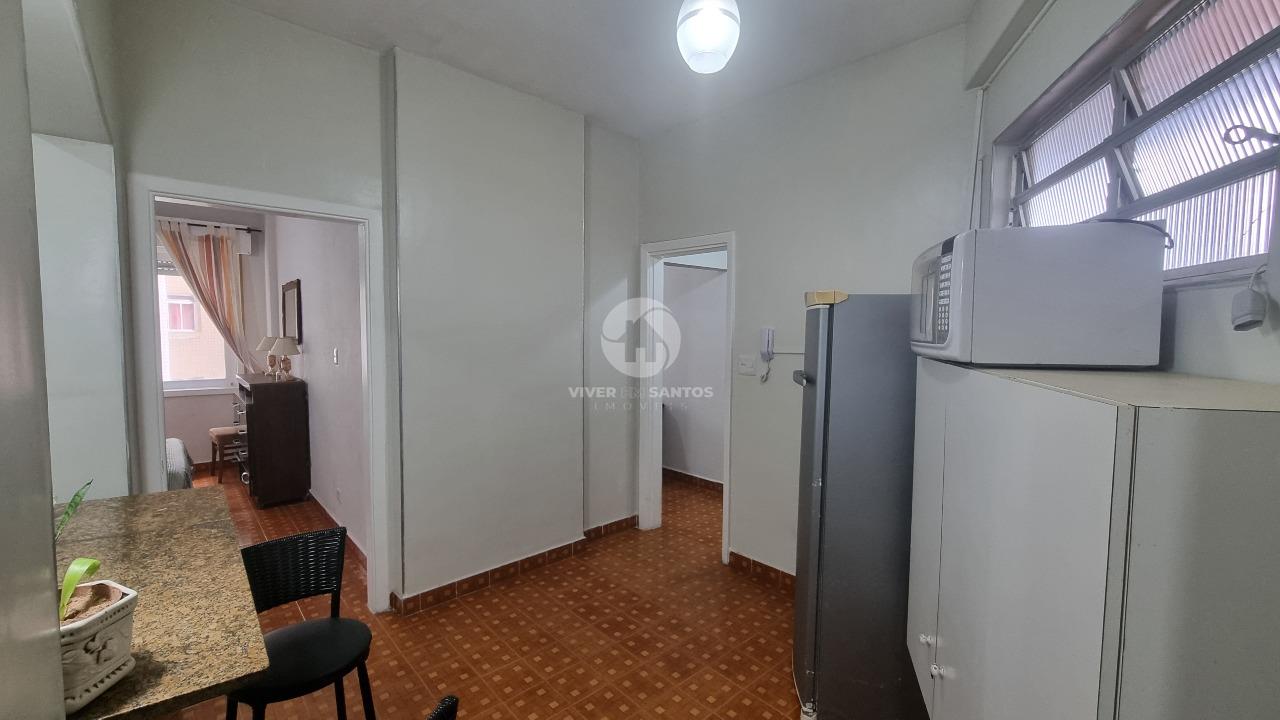 Apartamento 1 quarto Frente Mar – Porteira Fechada – José Menino, Santos em José Menino, Santos — foto 10