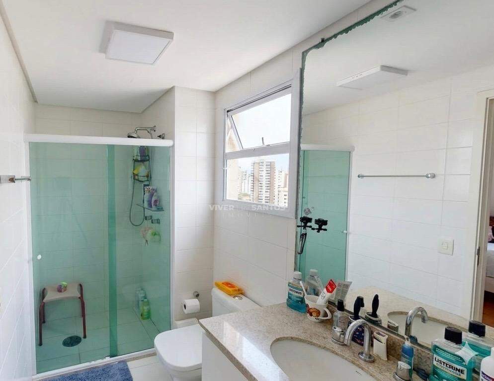 Apartamento com 3 quartos - Santos em José Menino, Santos — foto 12