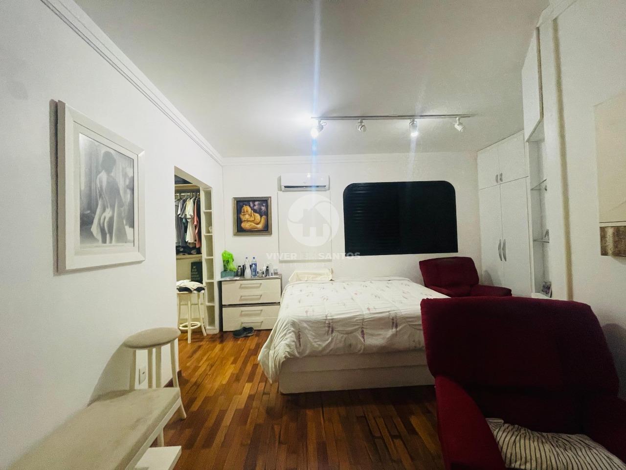 Apartamento com 4 quartos e 3 vagas de garagem - Santos em Boqueirão, Santos — foto 20
