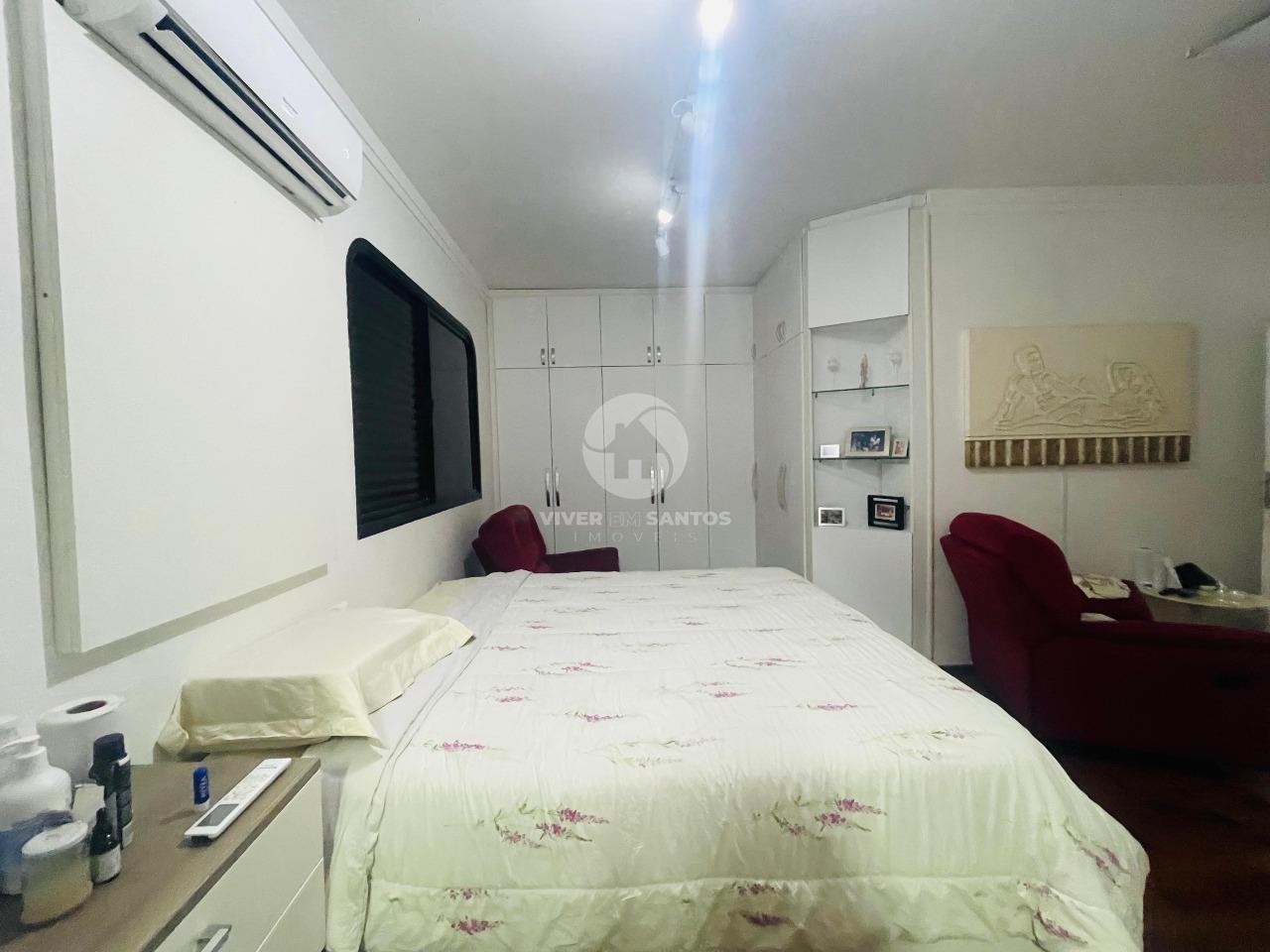 Apartamento com 4 quartos e 3 vagas de garagem - Santos em Boqueirão, Santos — foto 22