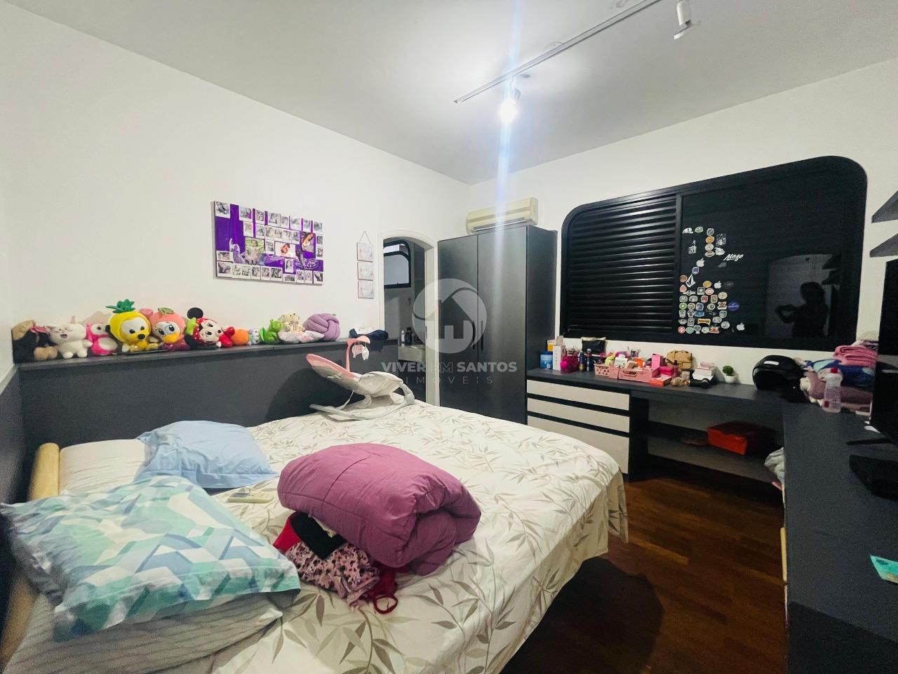 Apartamento com 4 quartos e 3 vagas de garagem - Santos em Boqueirão, Santos — foto 15