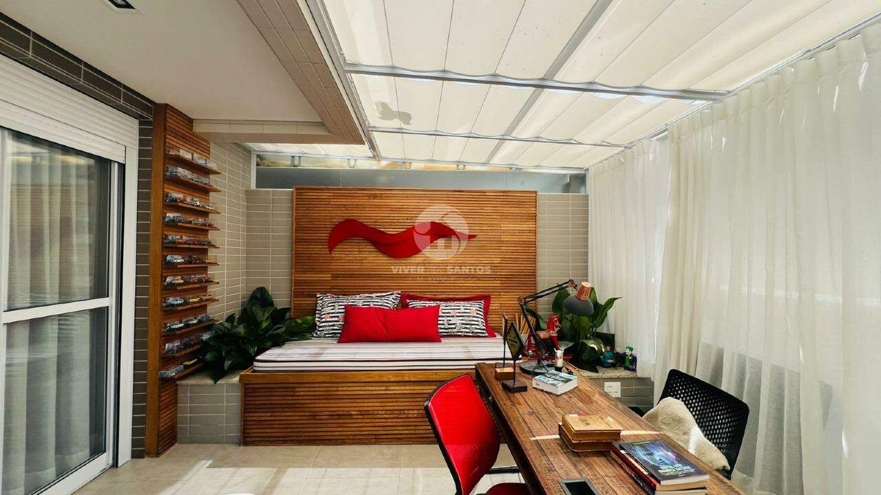 Apartamento Garden com 2 Suítes no Embaré em Santos em Embaré, Santos — foto 22