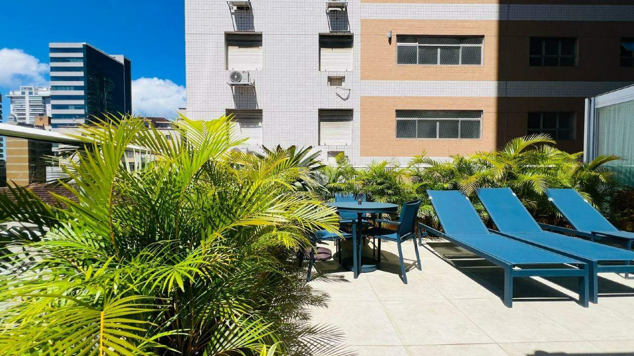 Apartamento Garden com 2 Suítes no Embaré em Santos em Embaré, Santos — foto 6